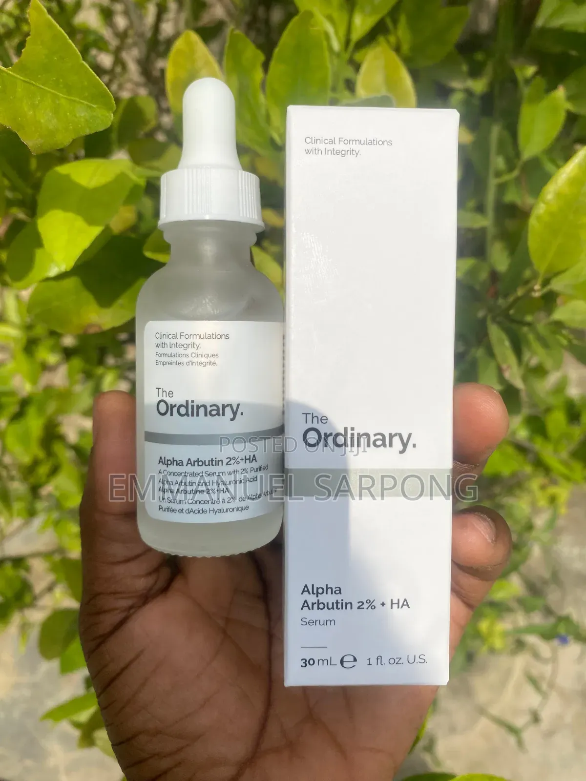 The Ordinary Alpha Arbutin 2% + HA