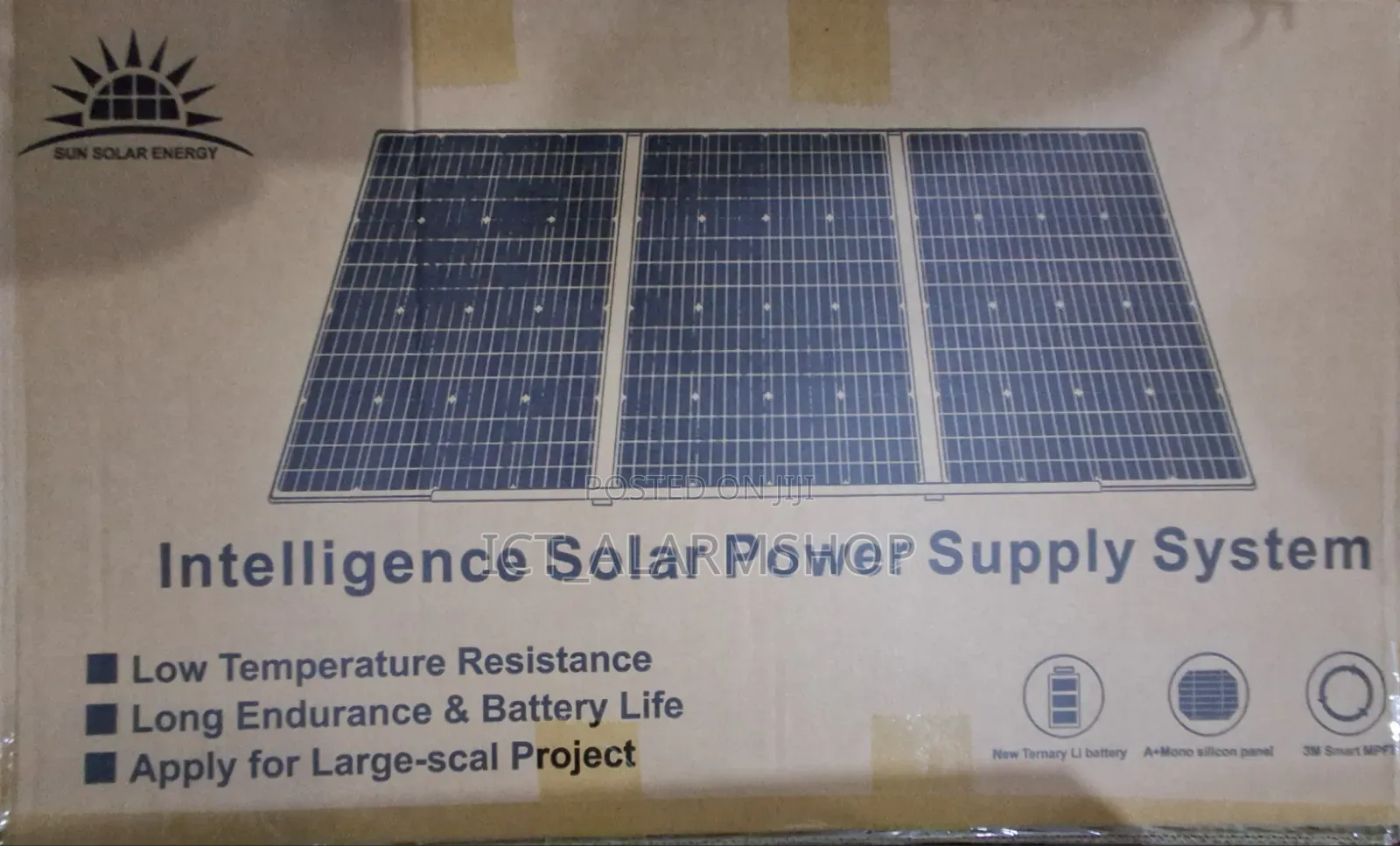 Solar Panel With Inbuilt Battery
