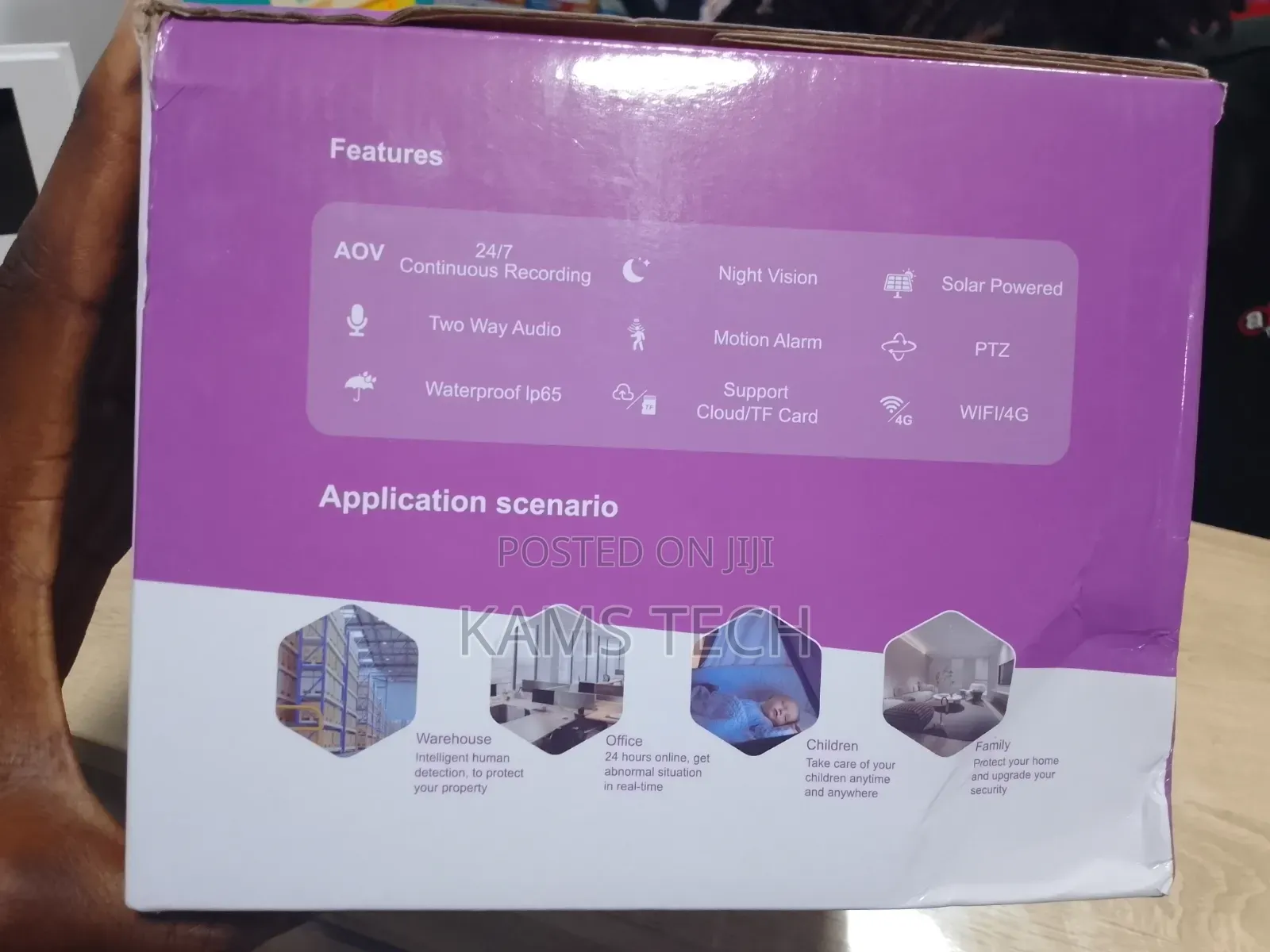 Dual Lens 4G Sim Solar Camera ( Spark)