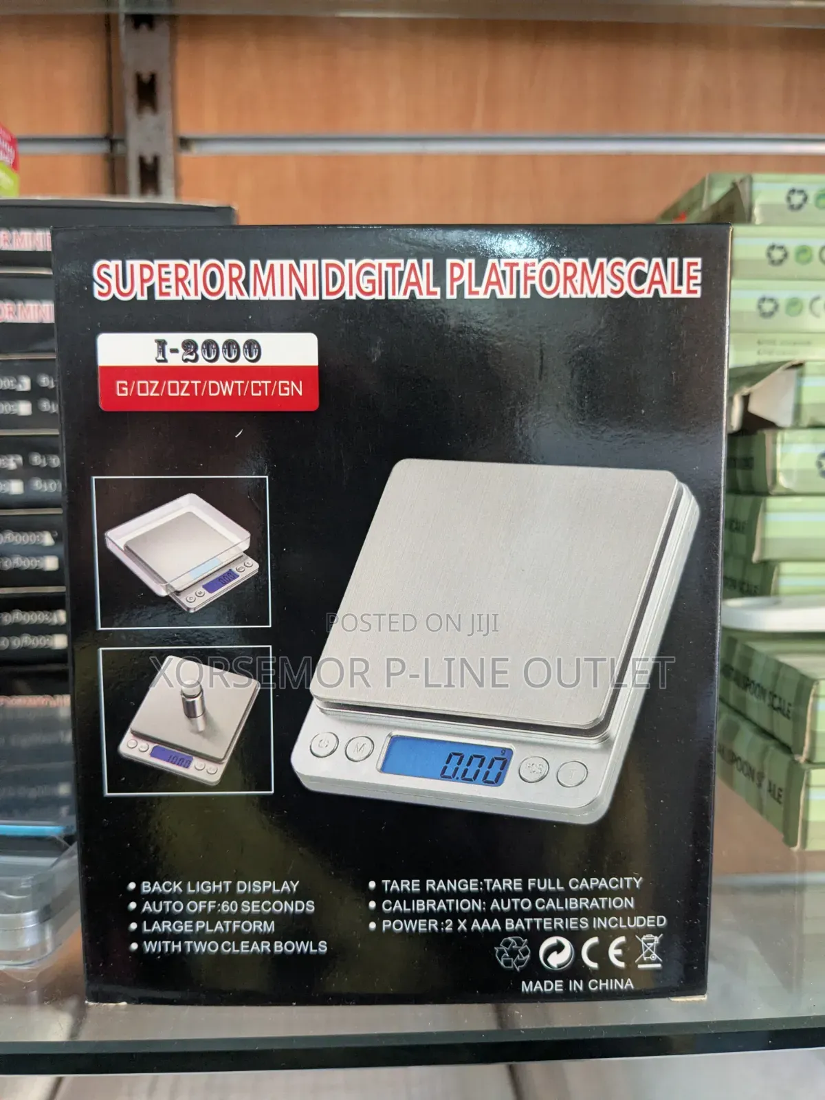 0.1g to 3000g MINI PLATFORM SCALE