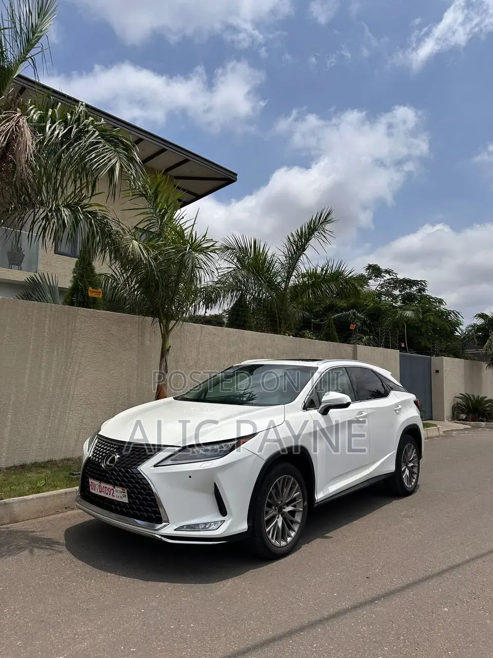 Lexus RX 350 F Sport AWD 2019 White