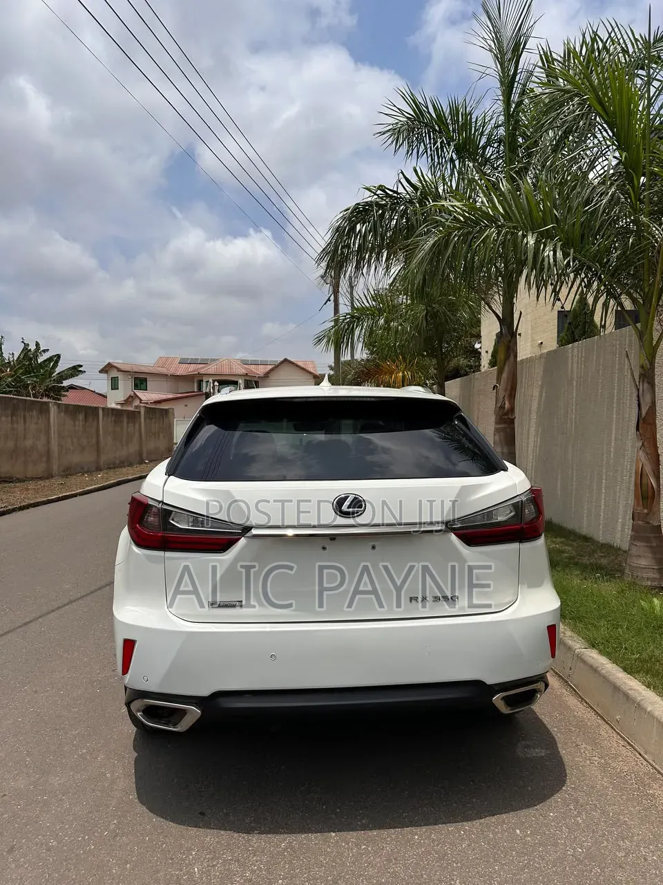 Lexus RX 350 F Sport AWD 2019 White