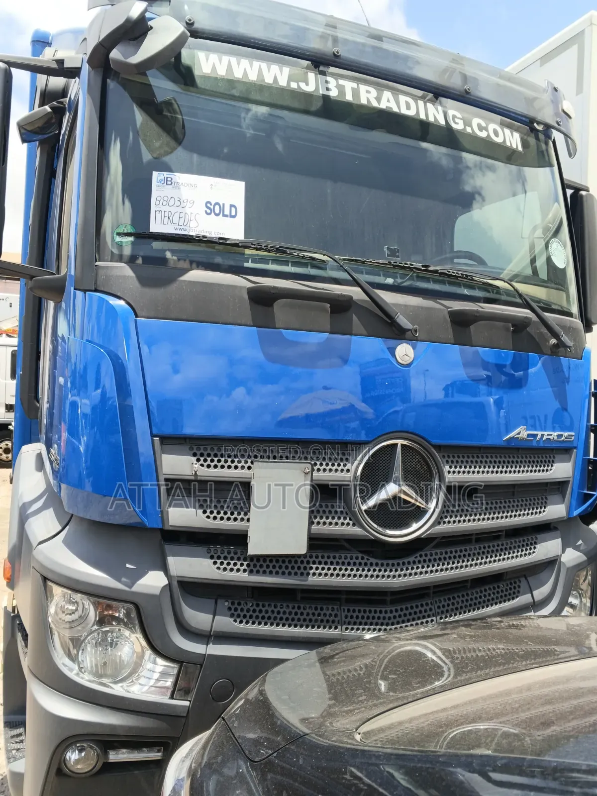 Mercedes-Benz Actross 2015 Box Blue 