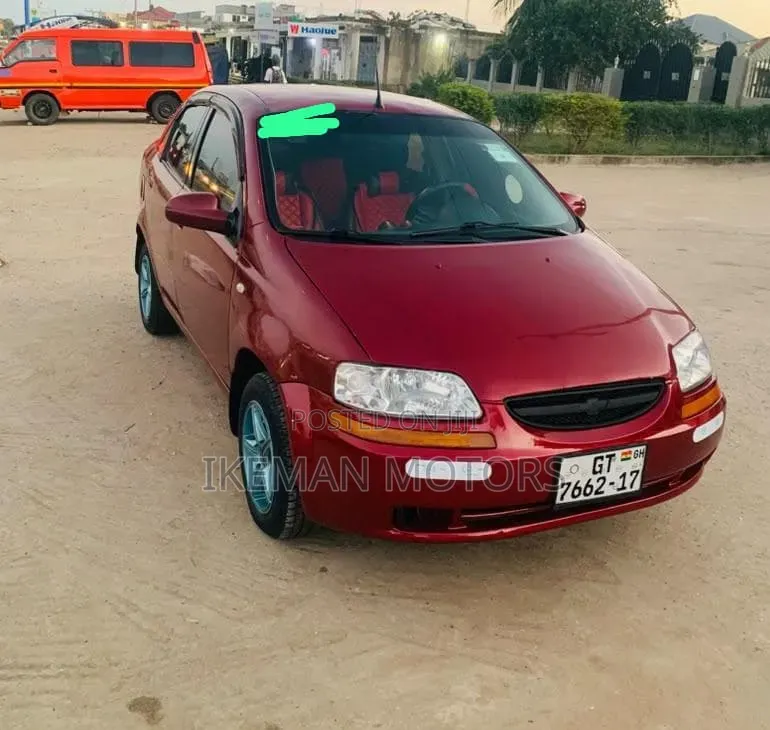 Chevrolet Aveo LS Sedan 2006 Red
