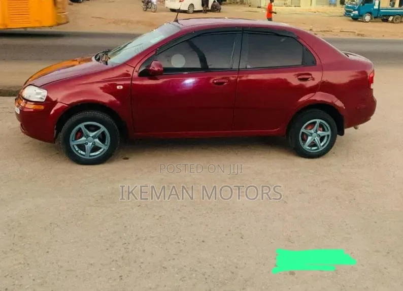 Chevrolet Aveo LS Sedan 2006 Red