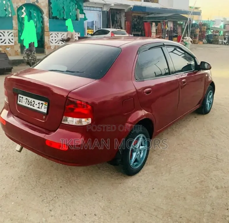 Chevrolet Aveo LS Sedan 2006 Red