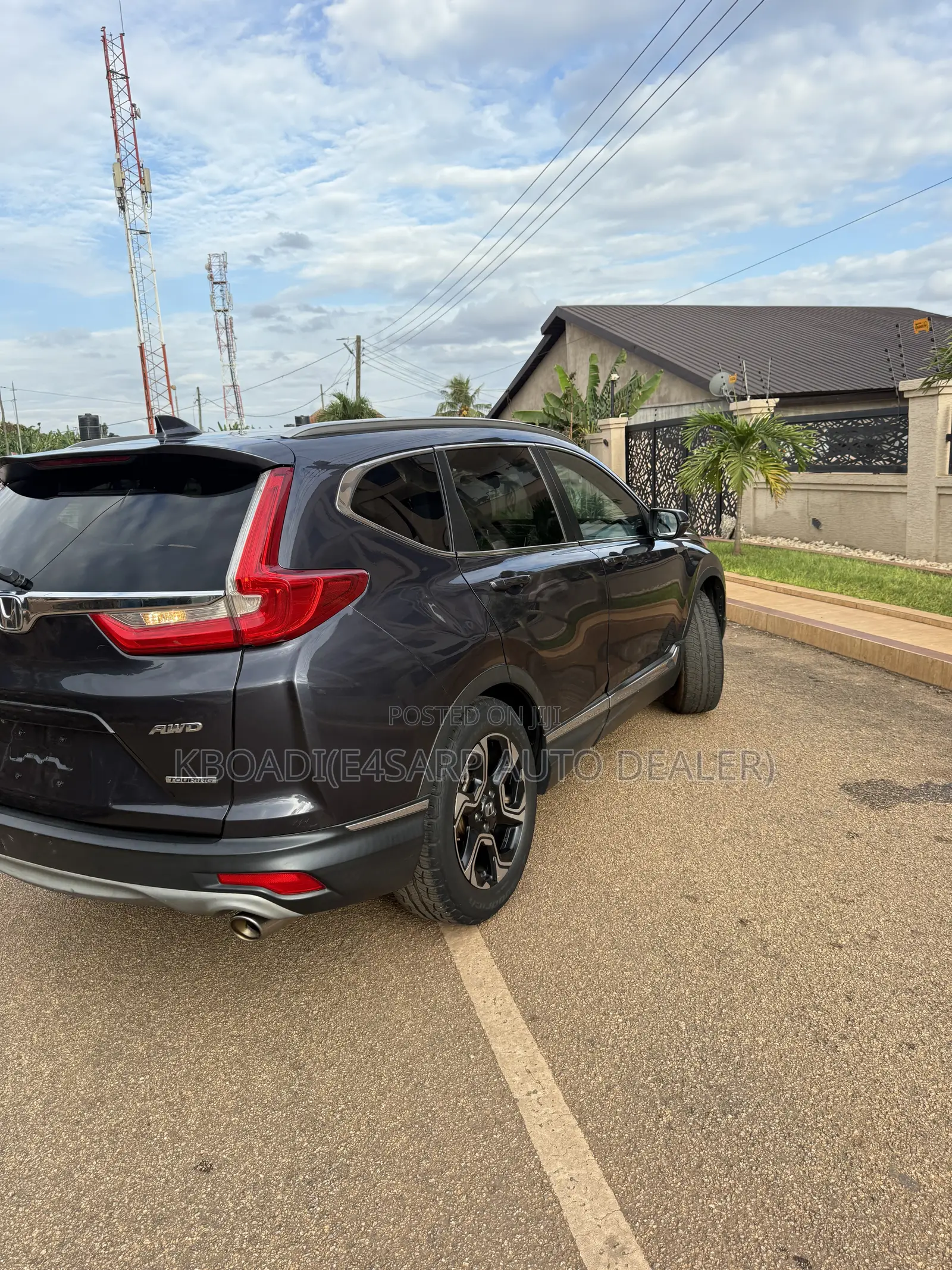 Honda CR-V Touring AWD 2019 Gray