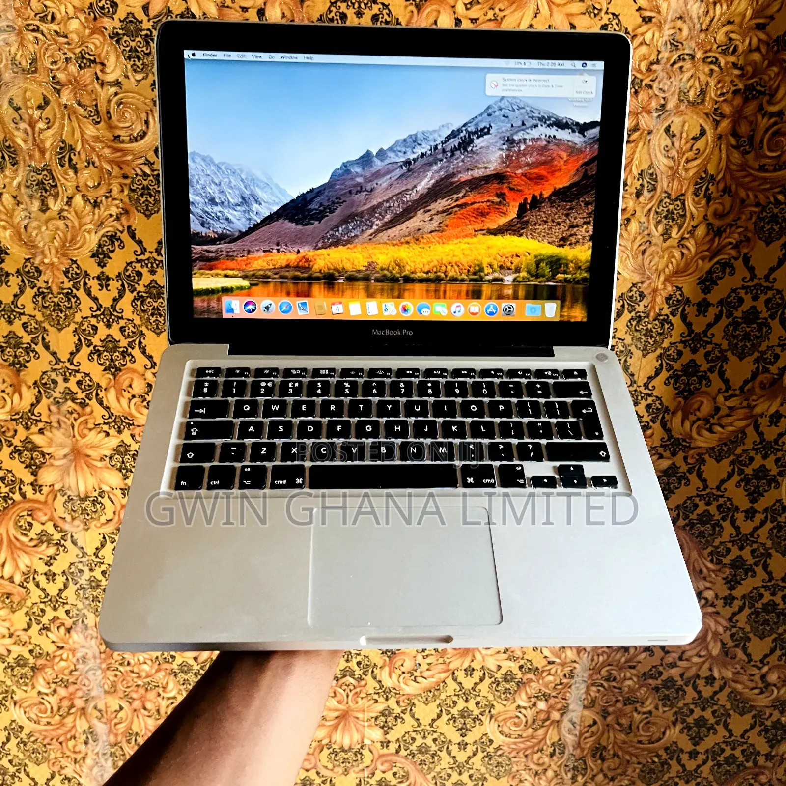 Laptop Apple MacBook Pro 2010 4GB Intel Core 2 Duo HDD 250GB