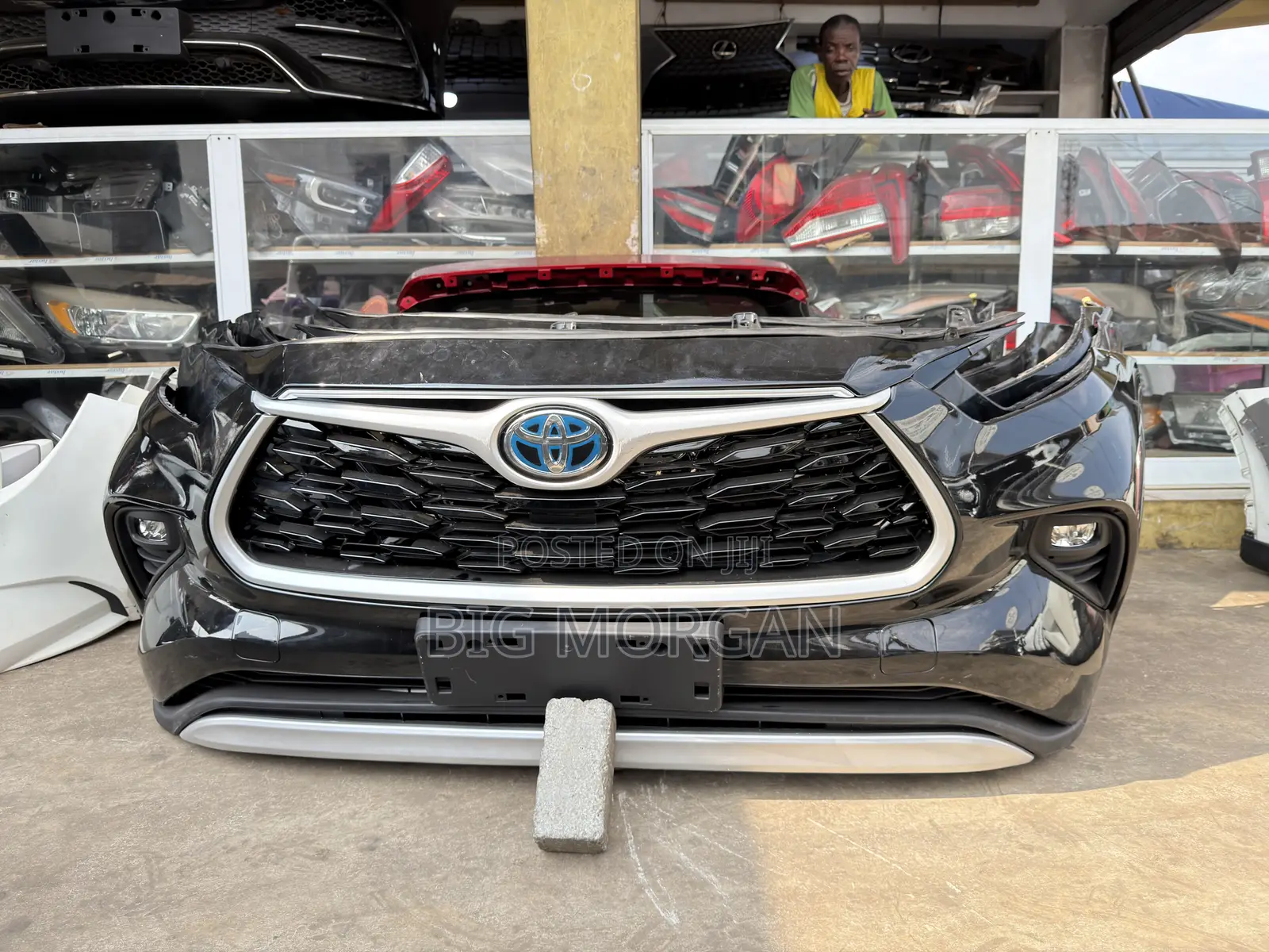 Toyata Highlander 2020 2021 2022 2023 Front Bumper Complete Platinum