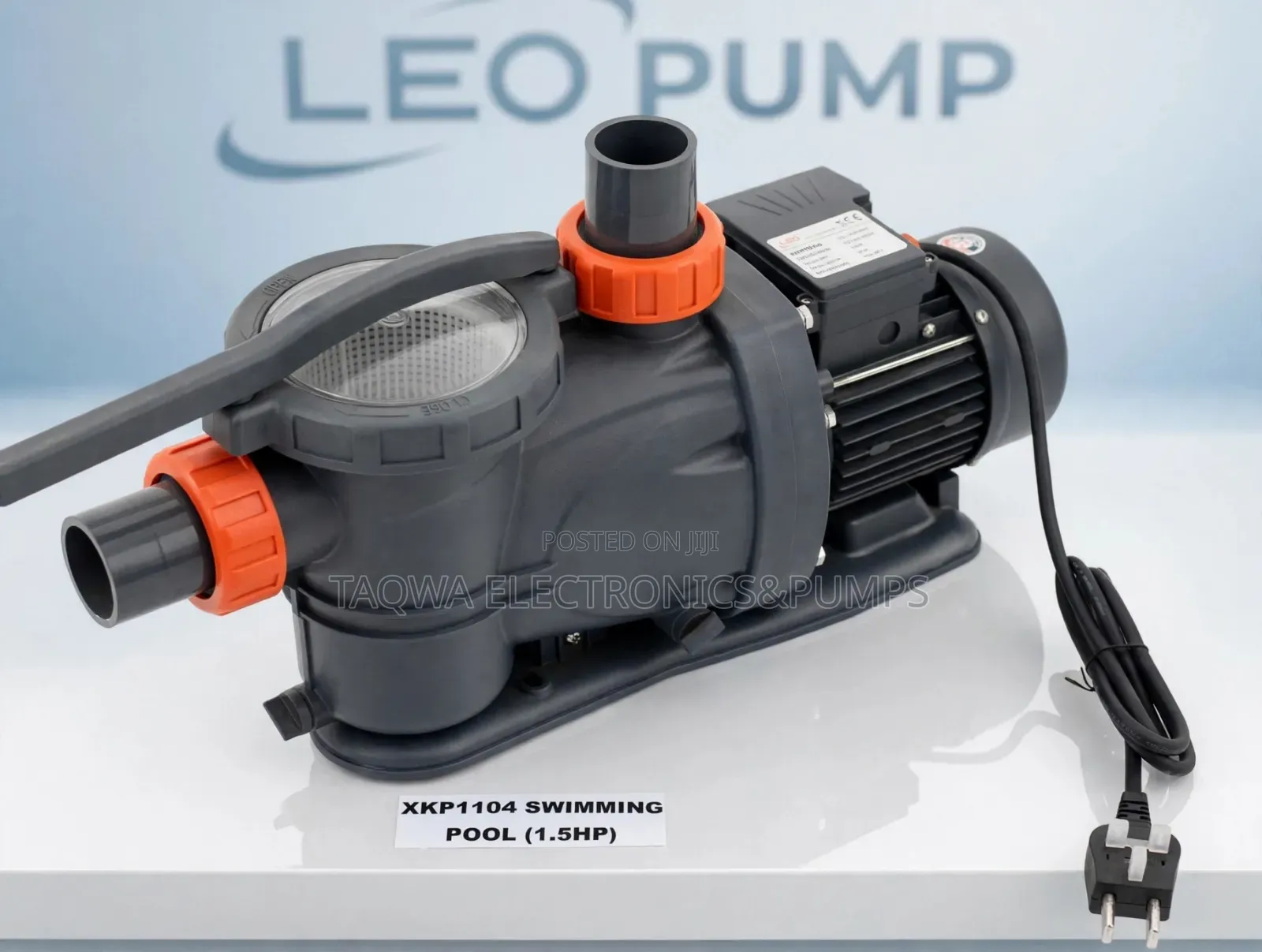 Leo High Reliability, 1.5hp Swimming Pool Pump