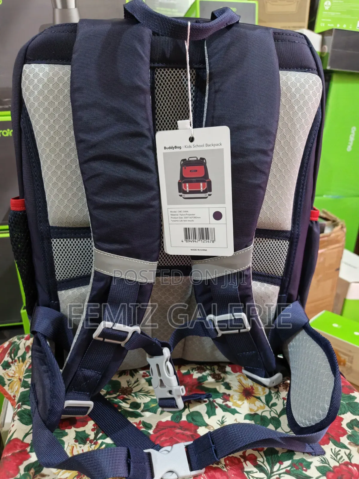 Oraimo BuddyBag Pressure-Relief Ergonomic Kids School Backpack