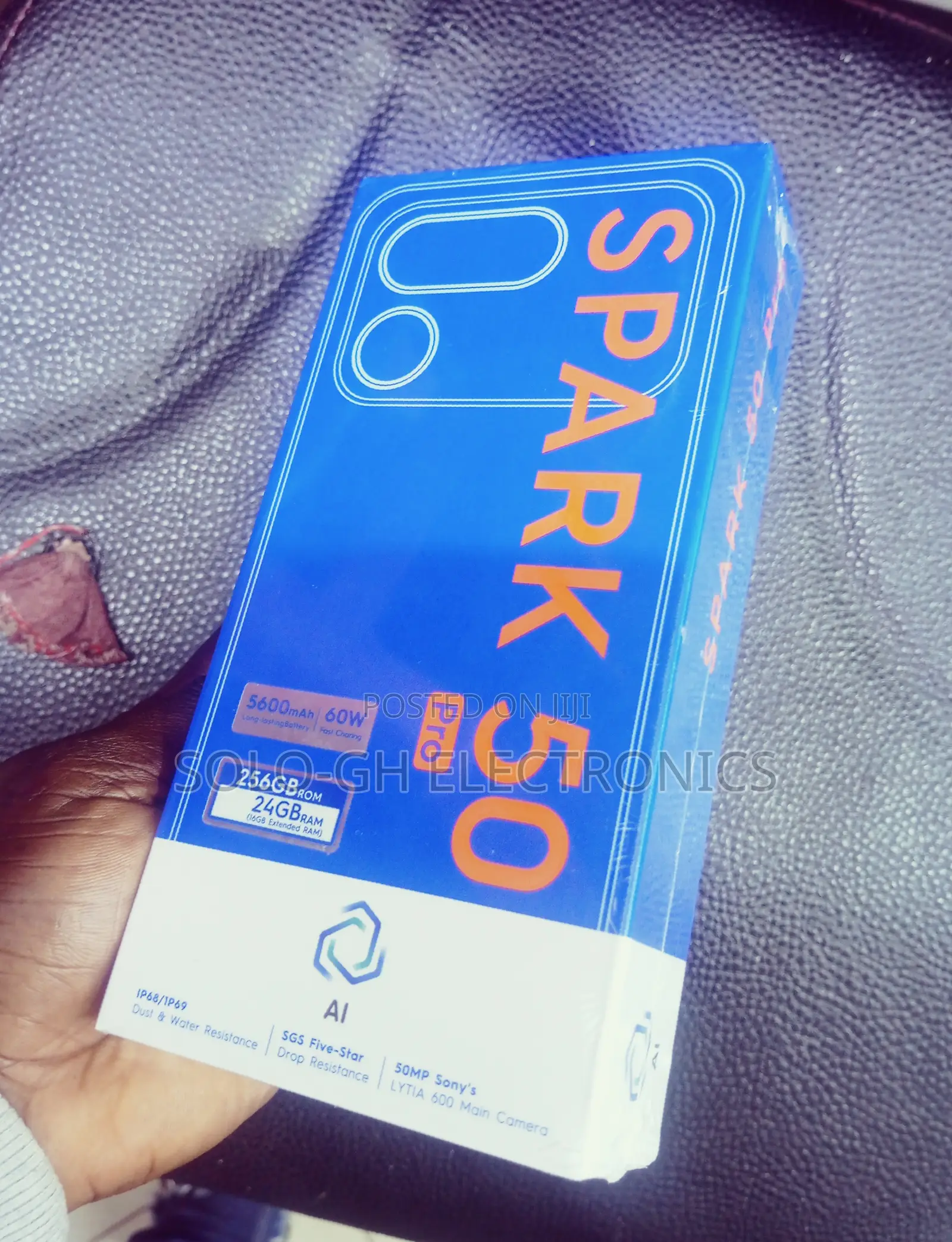 New Tecno Spark 50 Pro 256 GB Black