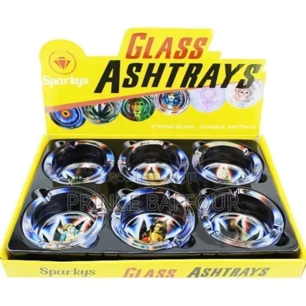 Glass Smoking Ashtray