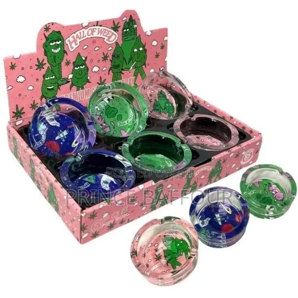 Glass Smoking Ashtray