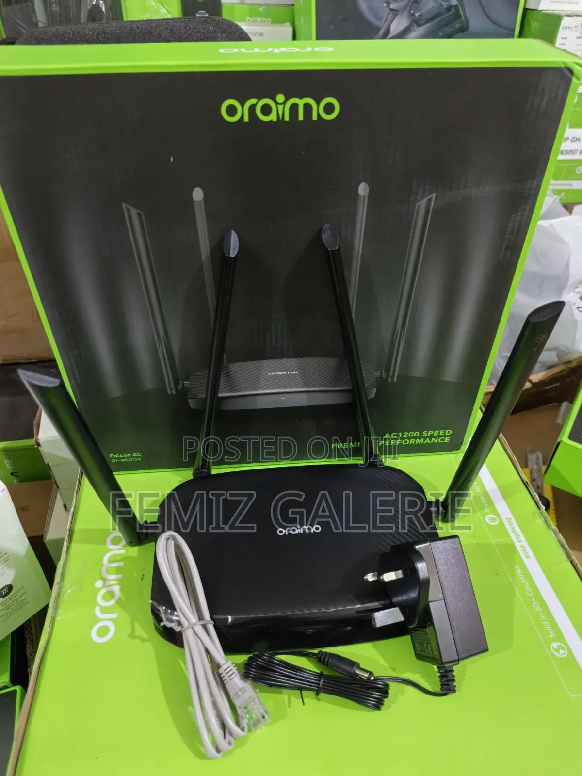 Oraimo Falcon AC Dual Band WiFi 5 Router | 2.4G + 5G