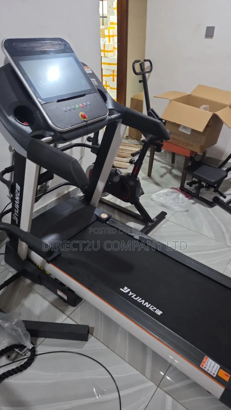 Treadmill With Massager