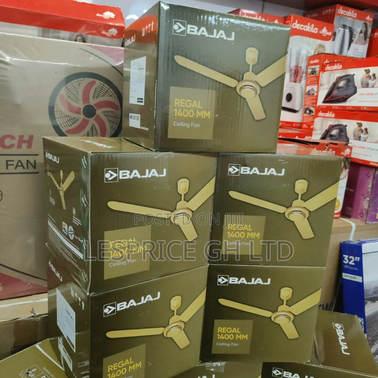 Exclusive Price Cut on Our Strong 1400mm Bajaj Ivory Ceiling Fan