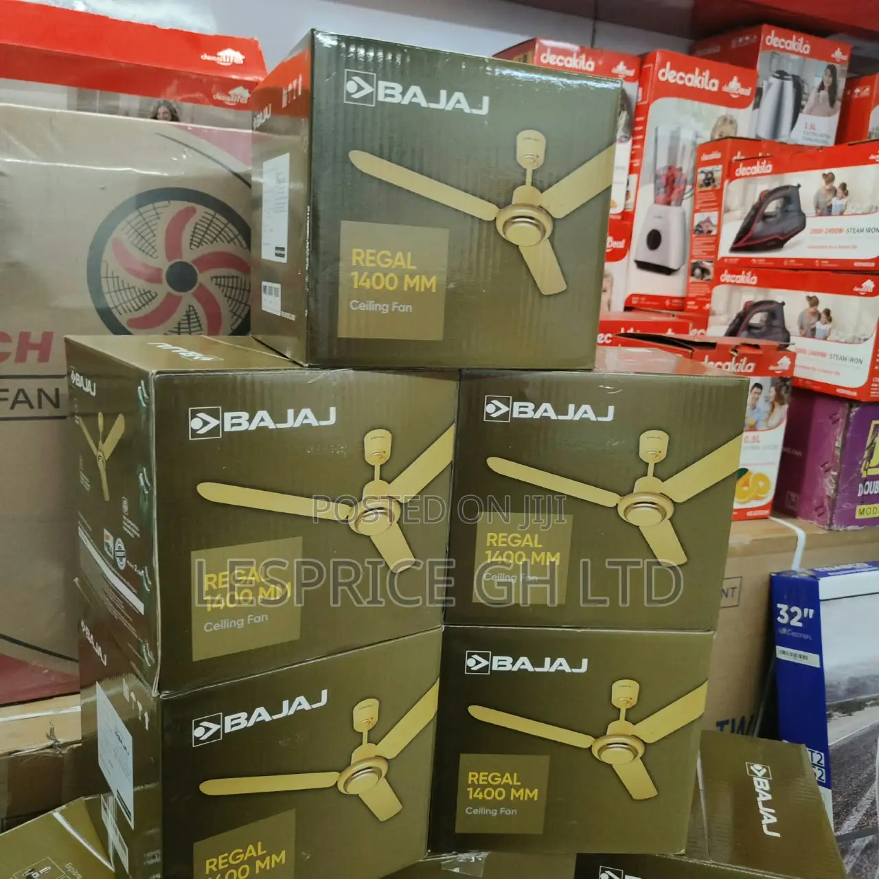 The Number One 1400mm Bajaj Ivory Ceiling Fan on the Market