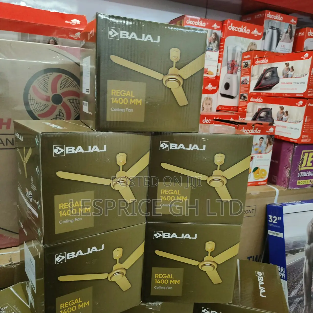 Founders Days Promo on Our Firm 1400mm Bajaj Ivory Ceiling Fan