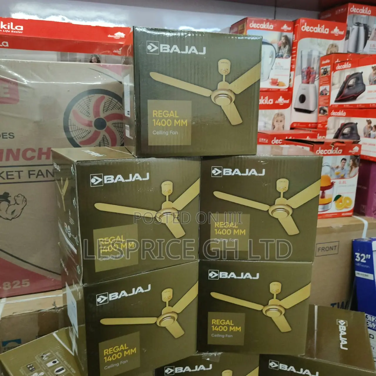 Stylishly Designed 1400mm Bajaj Ceiling Fan