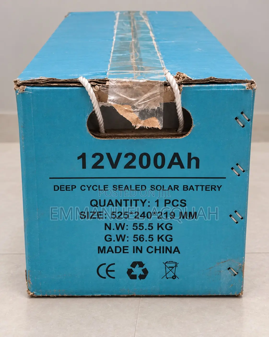 12V 200Ah Brand New Deep Cycle Gel Battery