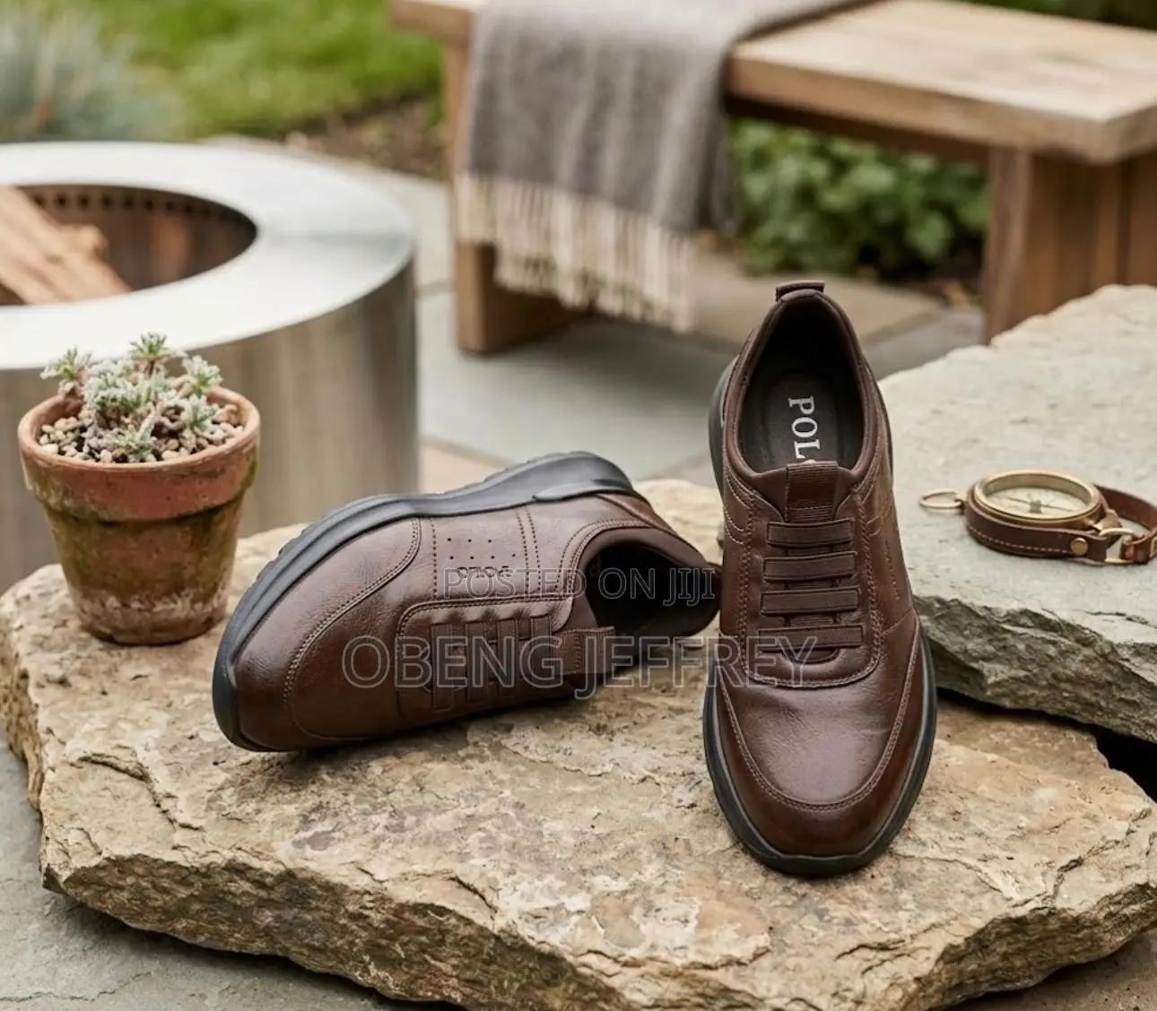 Original Polo Brown Slip On