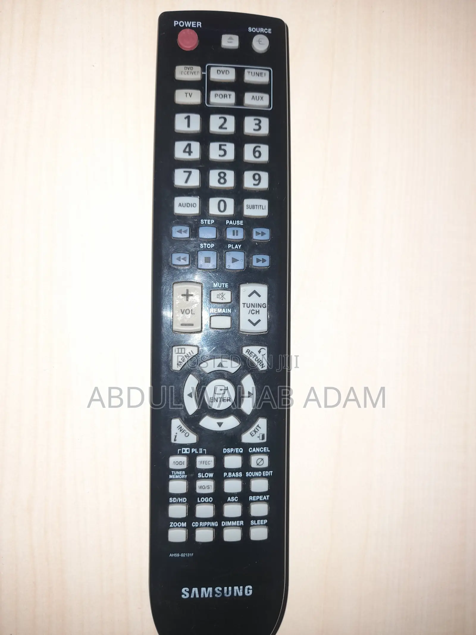Original Universal Samsung TV/Home Theatre Remote Control