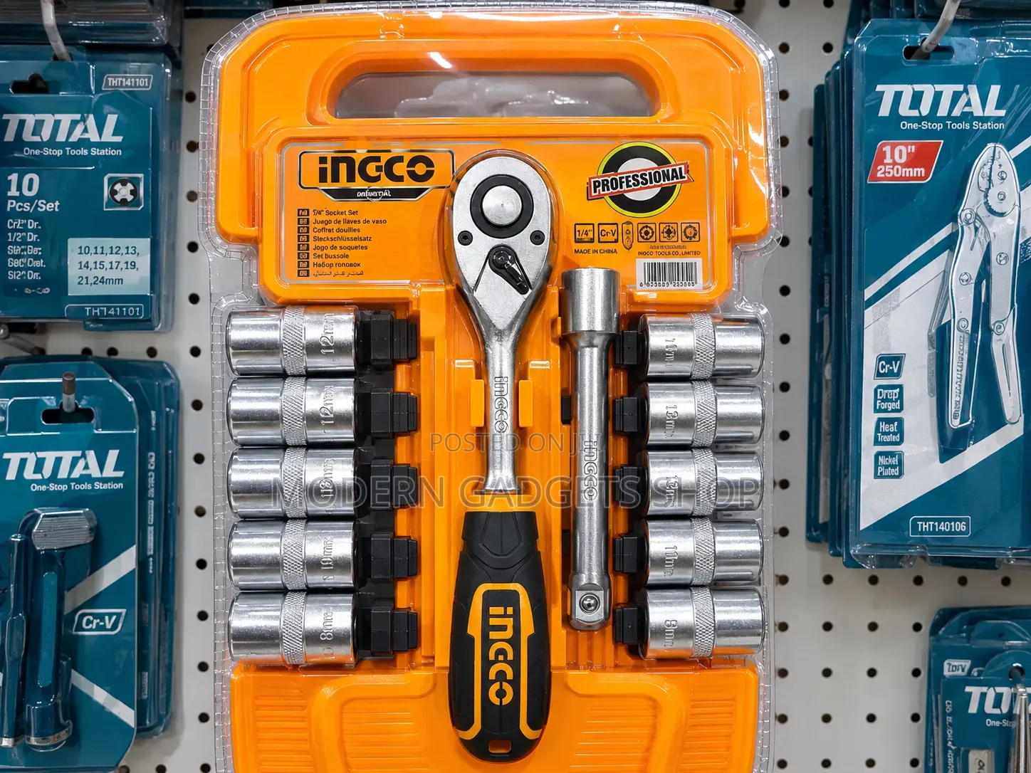 INGCO Professional Ratchet Socket Set