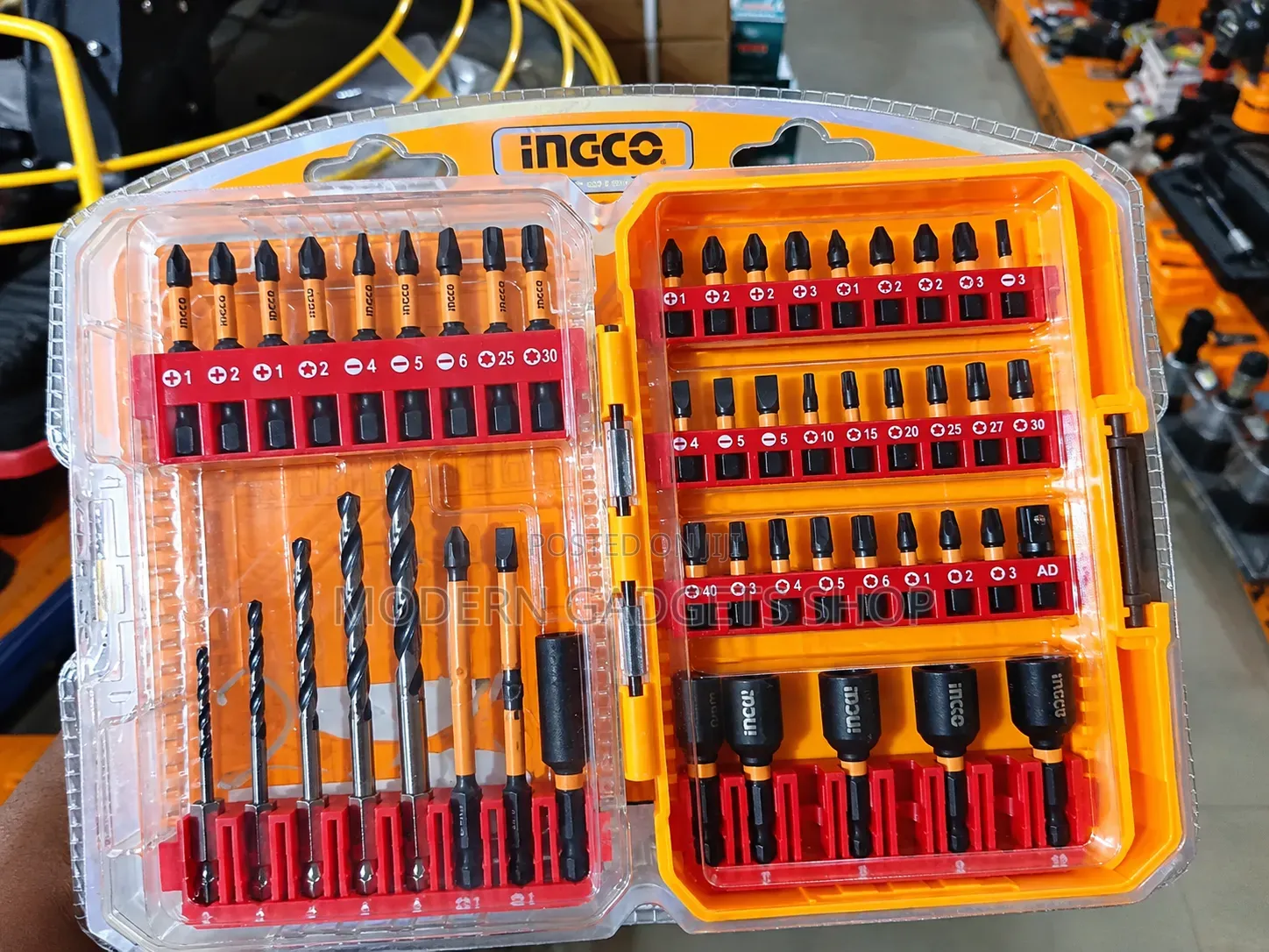 INGCO Professional Drill Bit Screwdriver Bit Set for Sale