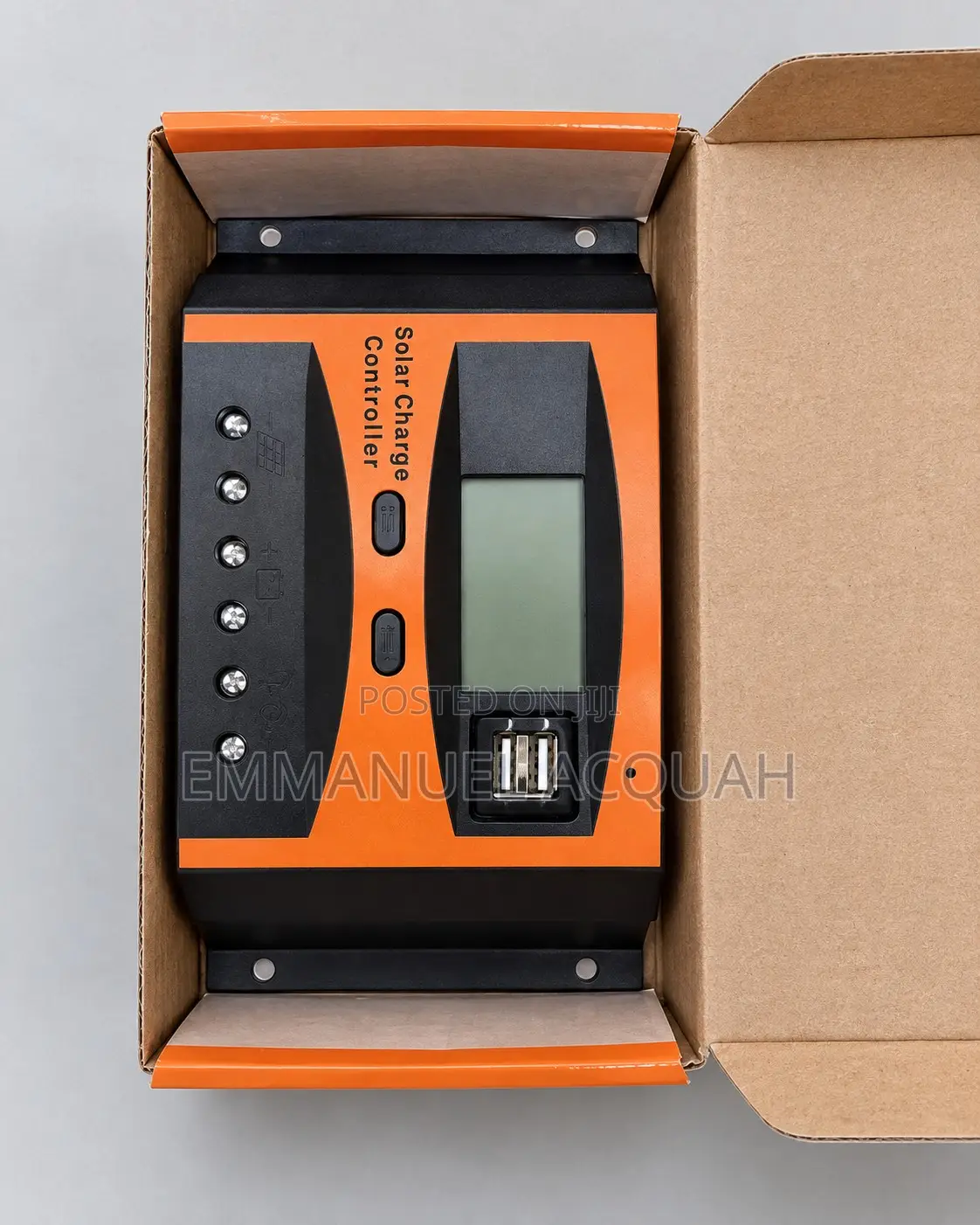 30a/50a PWM Solar Charge Controller With LCD Display Dual USB Ports
