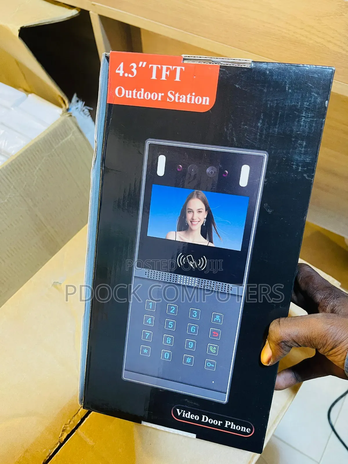 Tuya 4.3 TFT Ip Multi-Apartment 8'' Ips Outdoor Station Kit