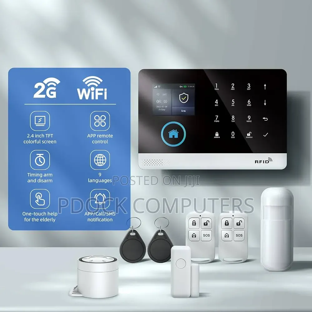 Intelligent Smart GSM 4g/WiFi Home Security Intruder Alarm System