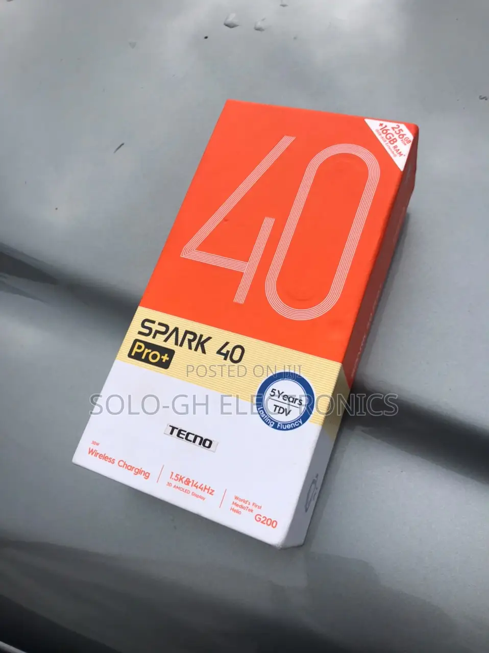 New Tecno Spark 40 Pro+ 256 GB Blue