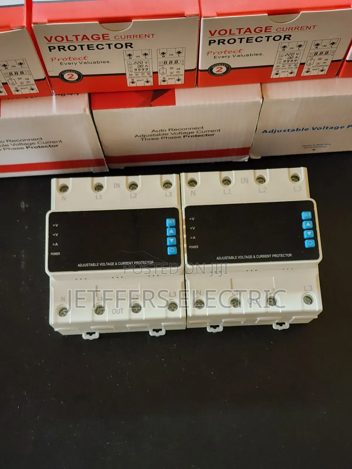 4 Pole Voltage and Current Protector