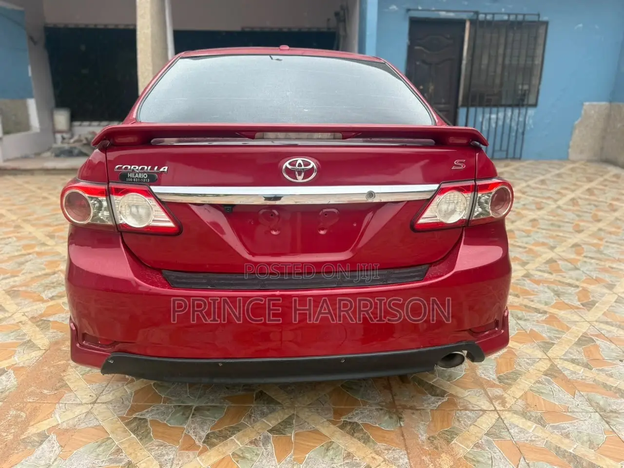 Toyota Corolla S Special Edition 4dr Sedan (1.8L 4cyl 4A) 2013 Red
