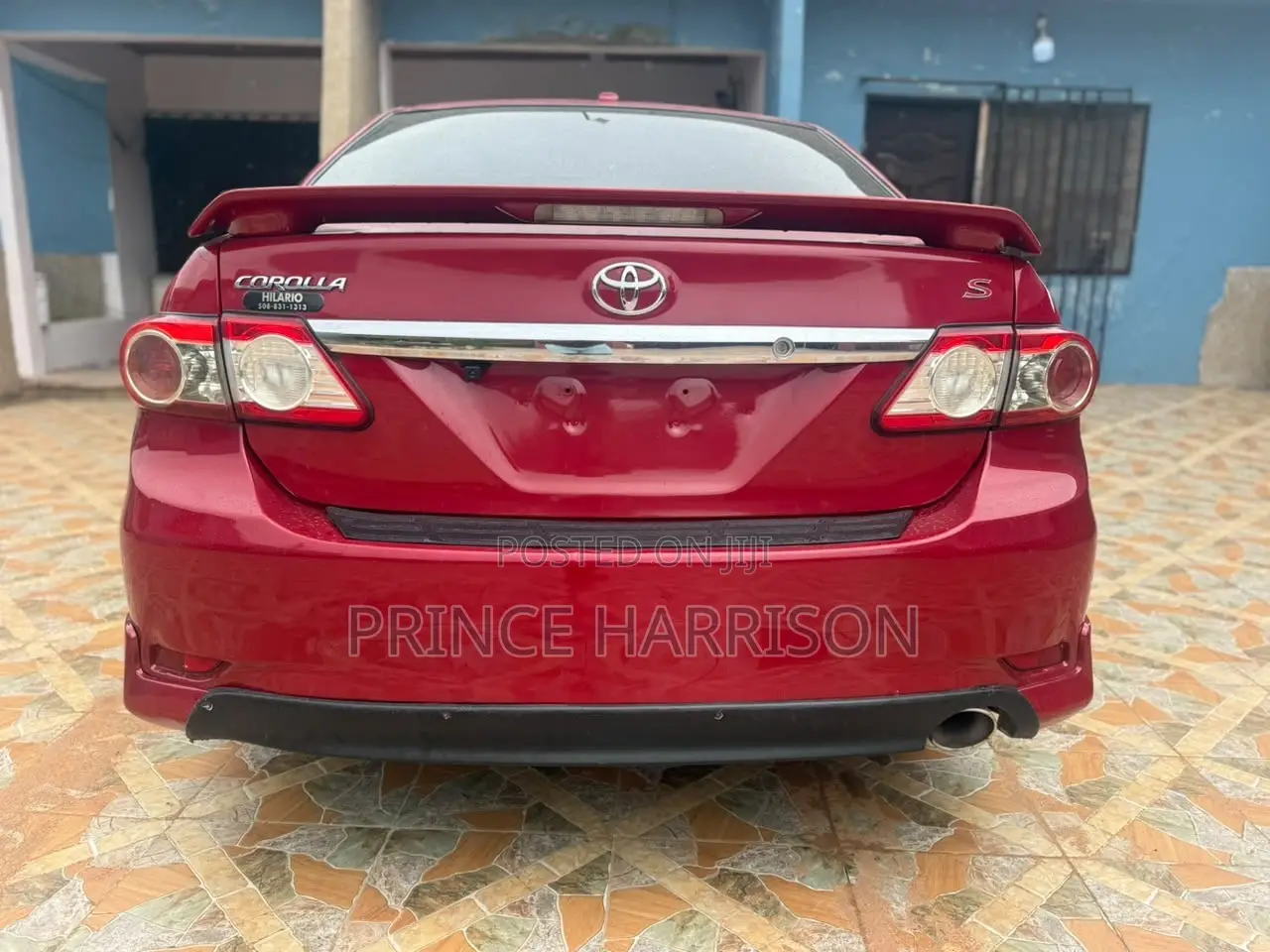 Toyota Corolla S Special Edition 4dr Sedan (1.8L 4cyl 4A) 2013 Red
