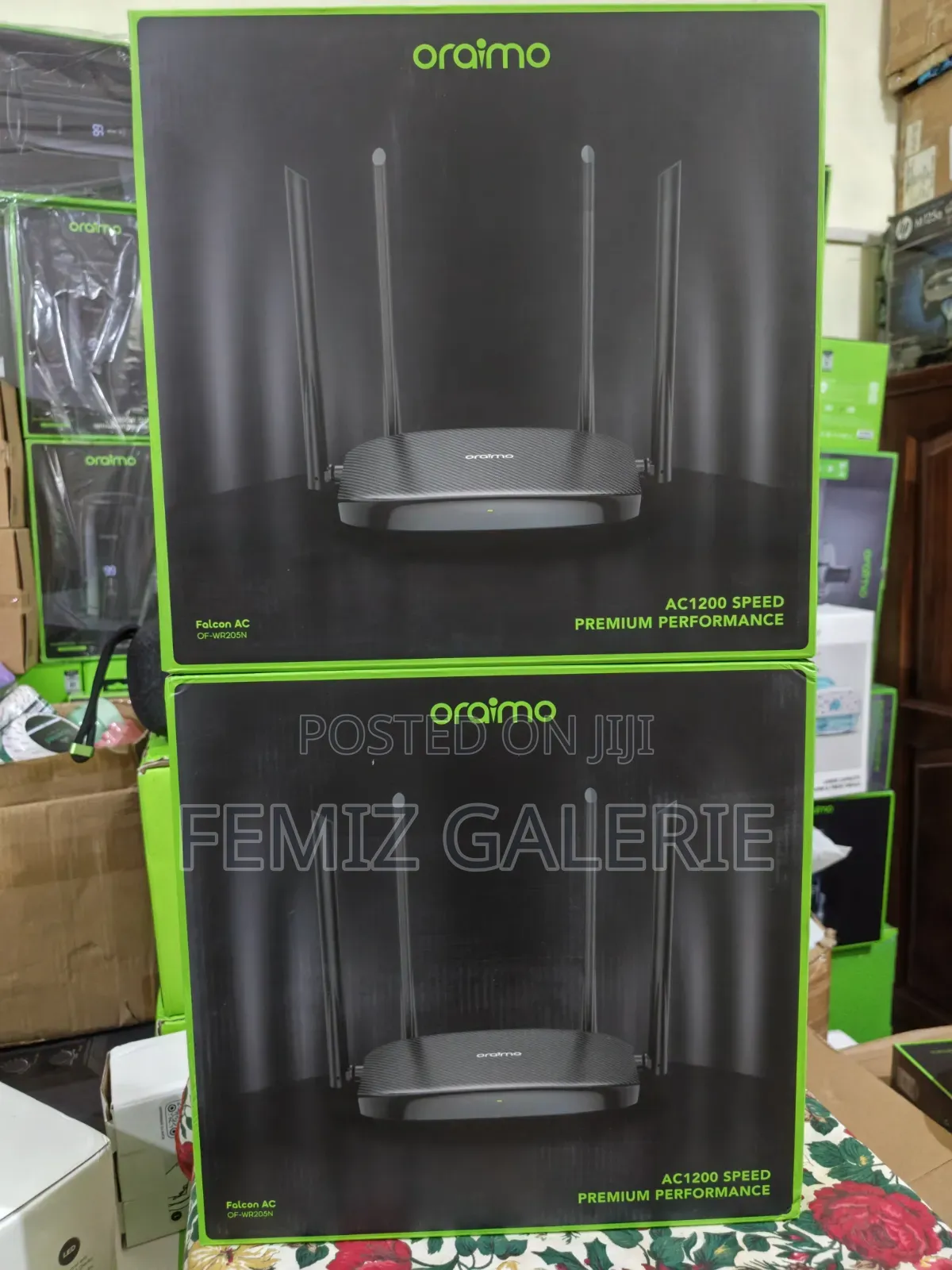 Oraimo Falcon AC Dual Band WiFi 5 Router | 2.4G + 5G