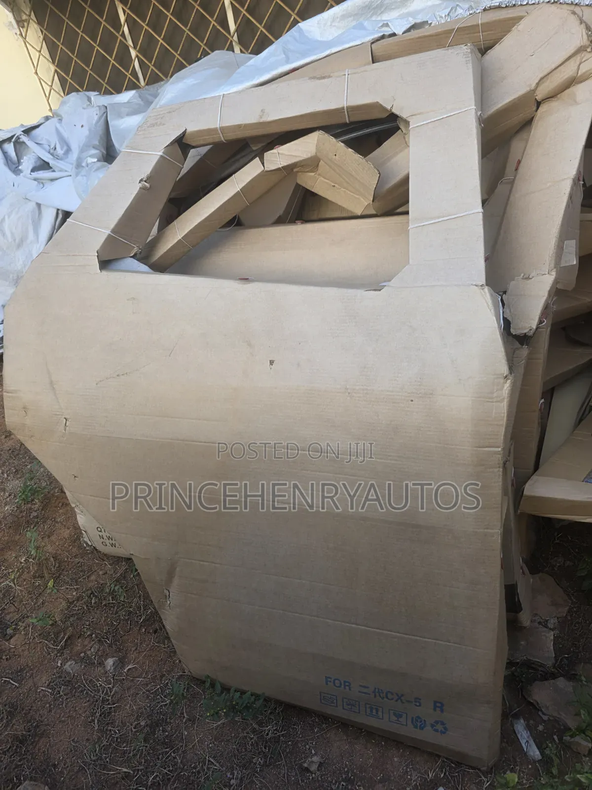 2017-2025 Mazda CX-5 Right Rear Door