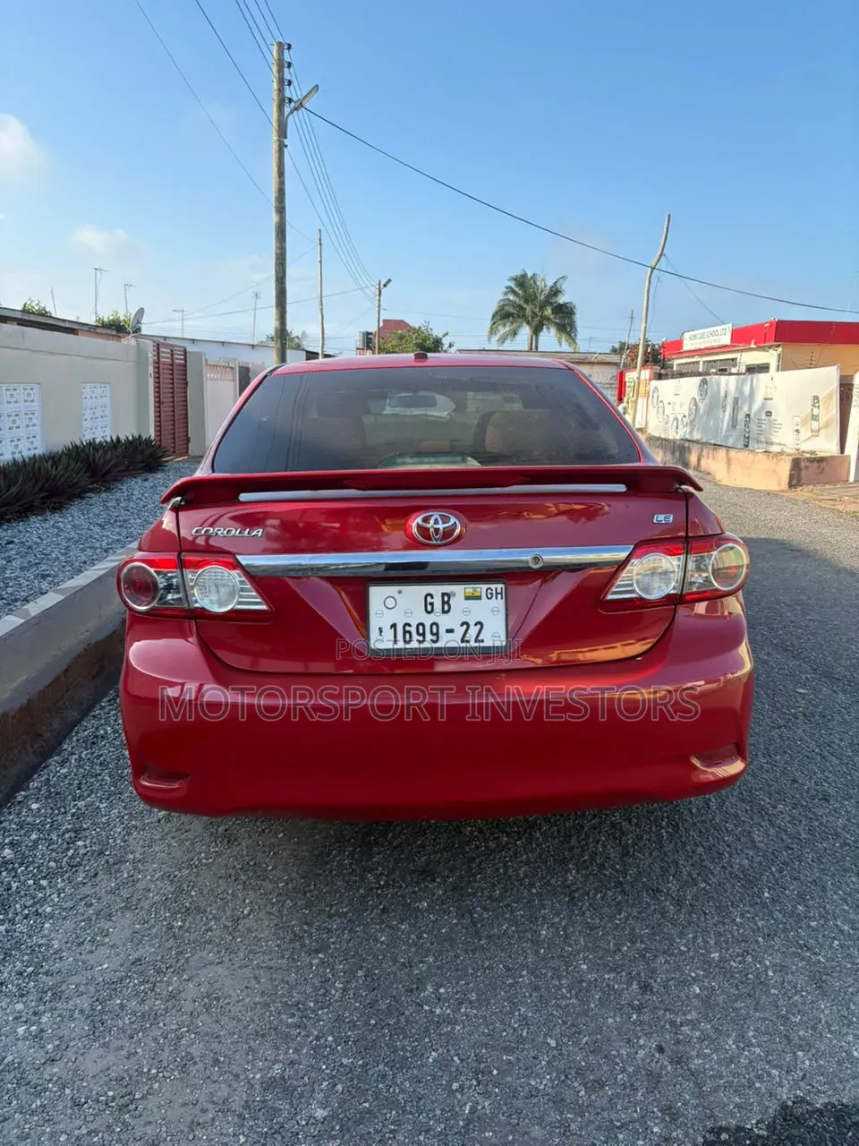 Toyota Corolla 2013 Red