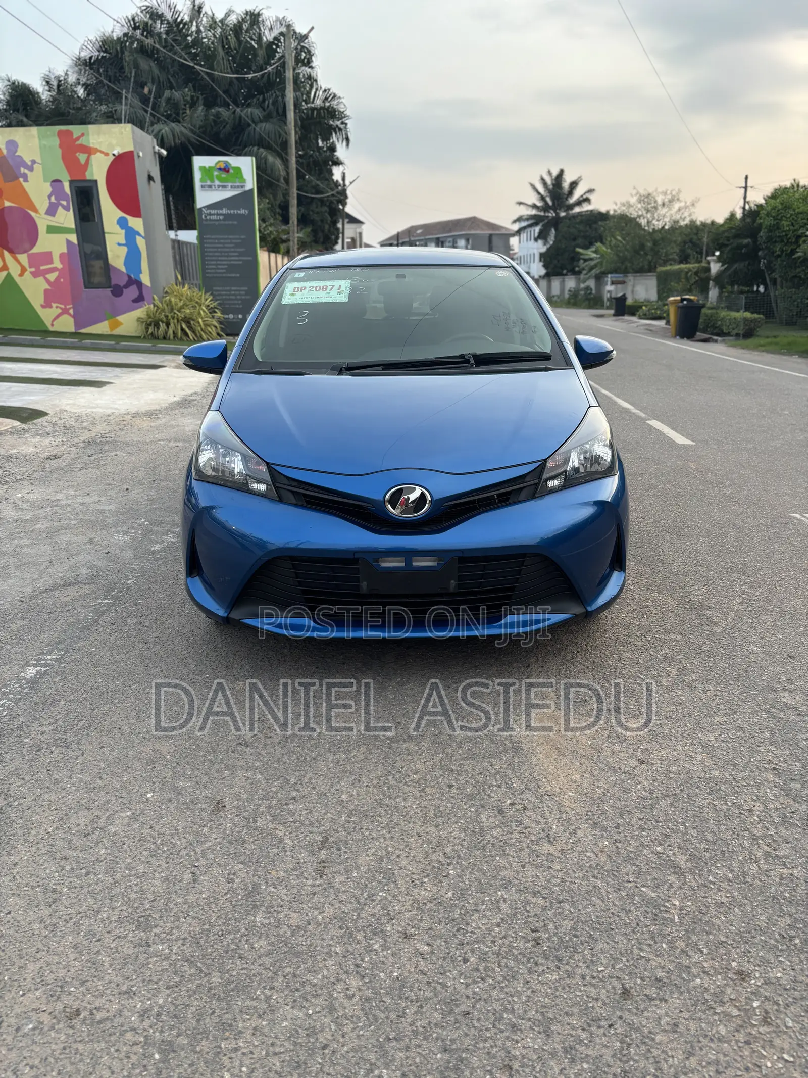 Toyota Vitz 1.3 AWD 3dr 2015 Blue