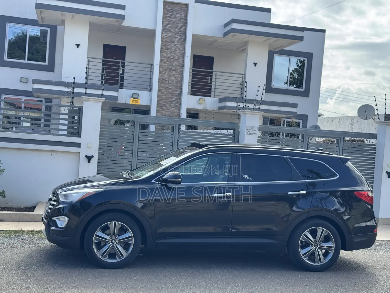 Hyundai Santa Fe Limited Ultimate AWD 2017 Black