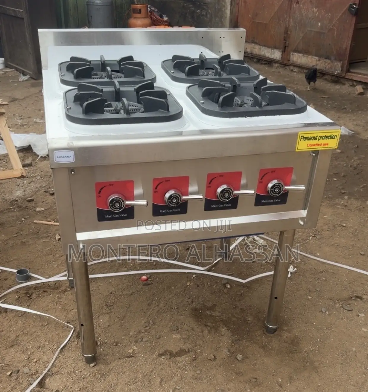 4 Burner Gas Stove / Cooker
