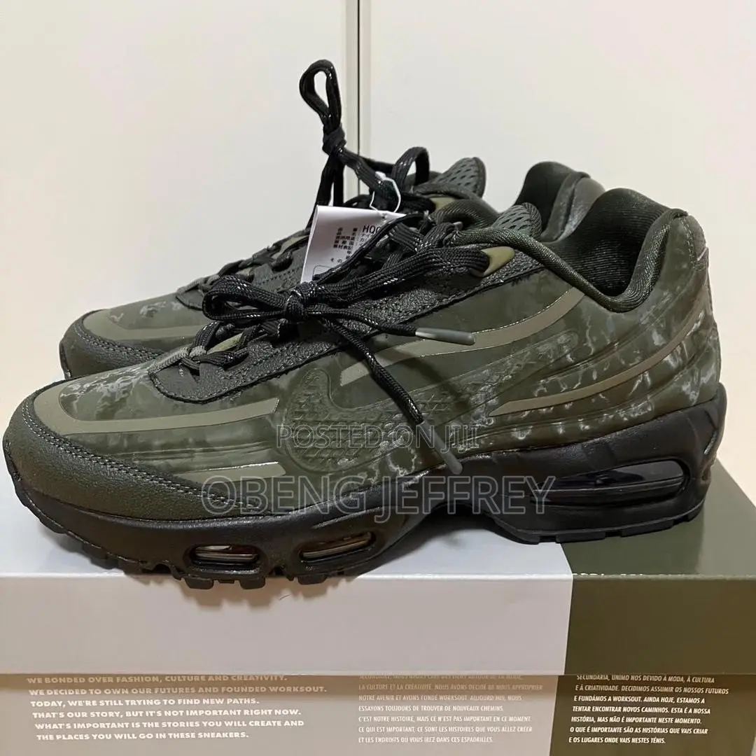 Original Nike Airmax 95 Olive Green/ Black