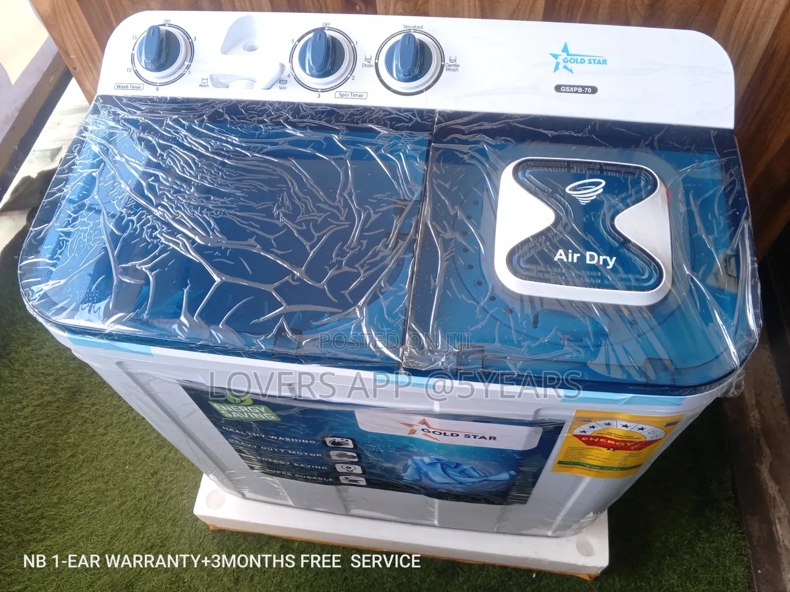Healthy Wash 7.5L Washing Machine Quality Washing Machine
