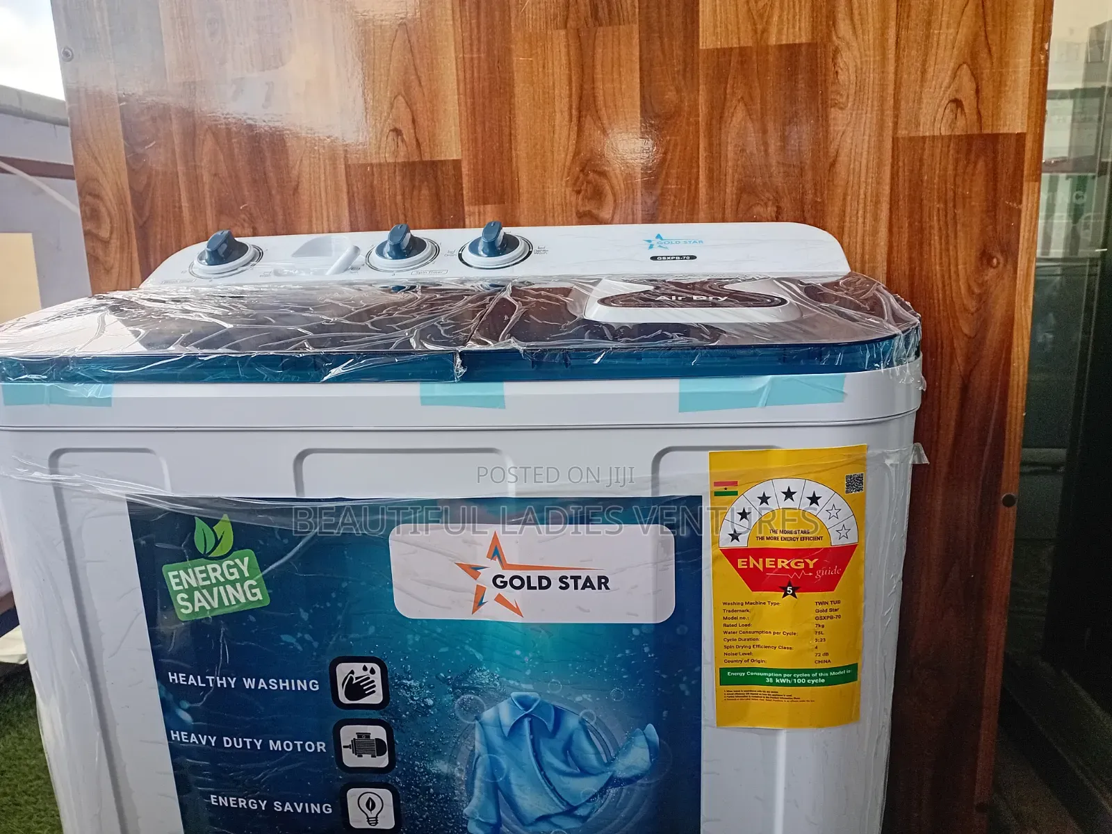 Twin Tub Washing Machine 7kg Goldstar Super Durable
