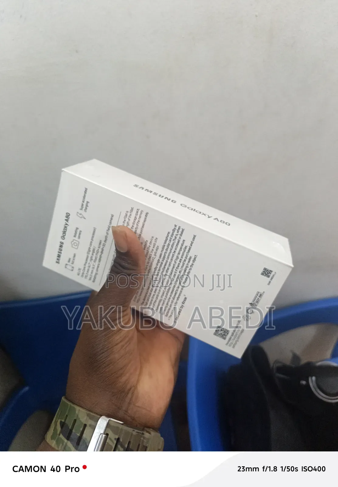 New Samsung Galaxy A80 128 GB Black