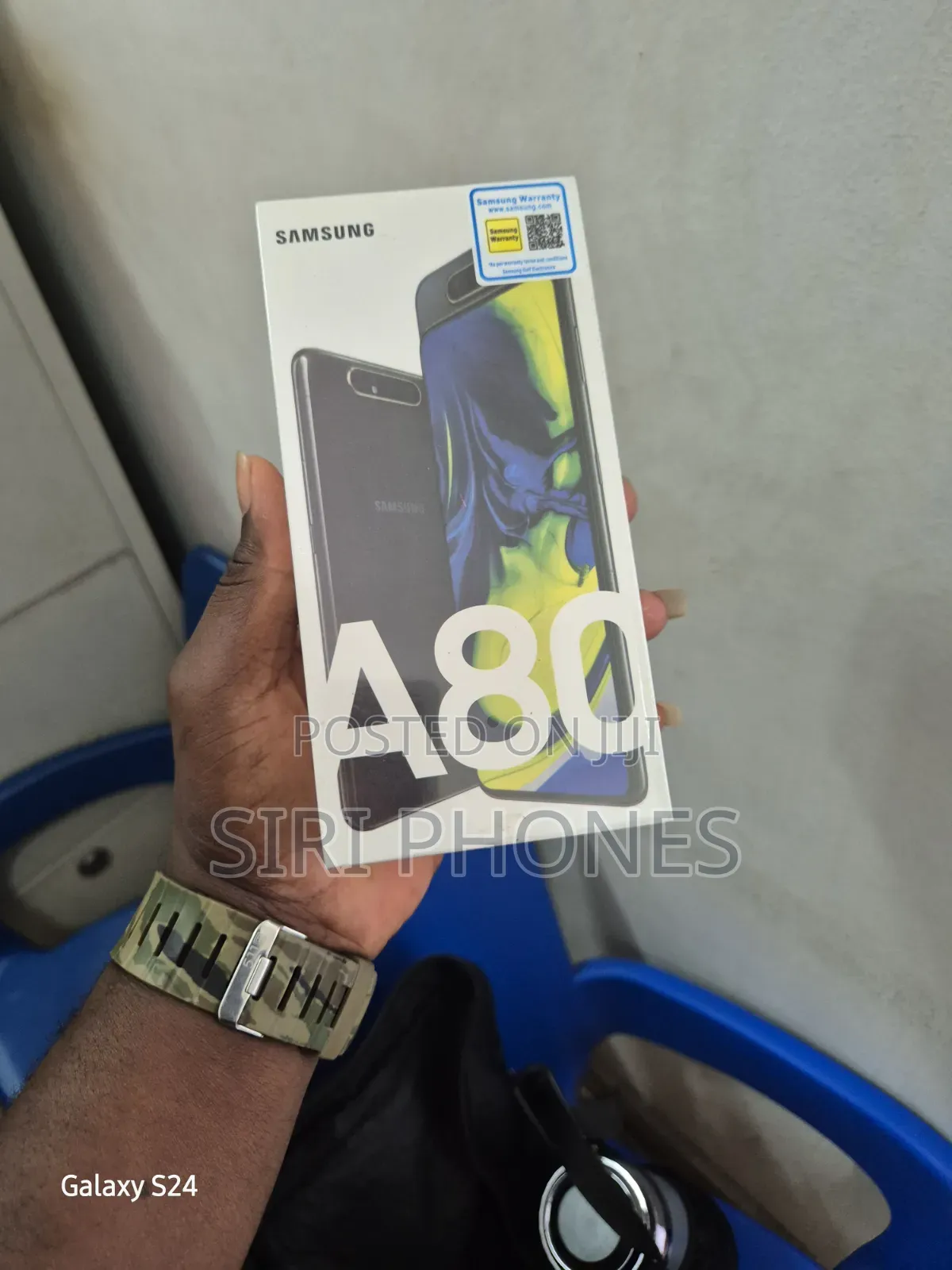 New Samsung Galaxy A80 128 GB Black