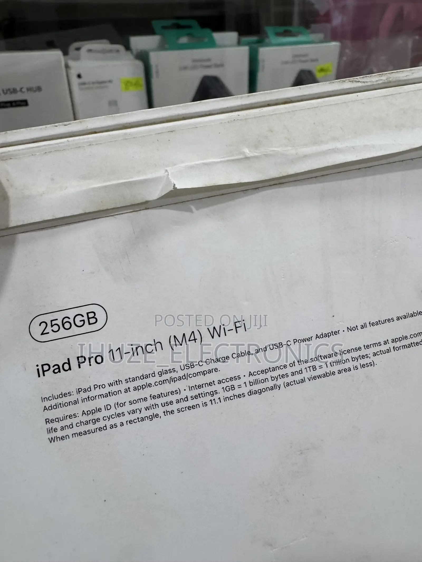 New Apple iPad Pro 11 (2024) 256 GB Black