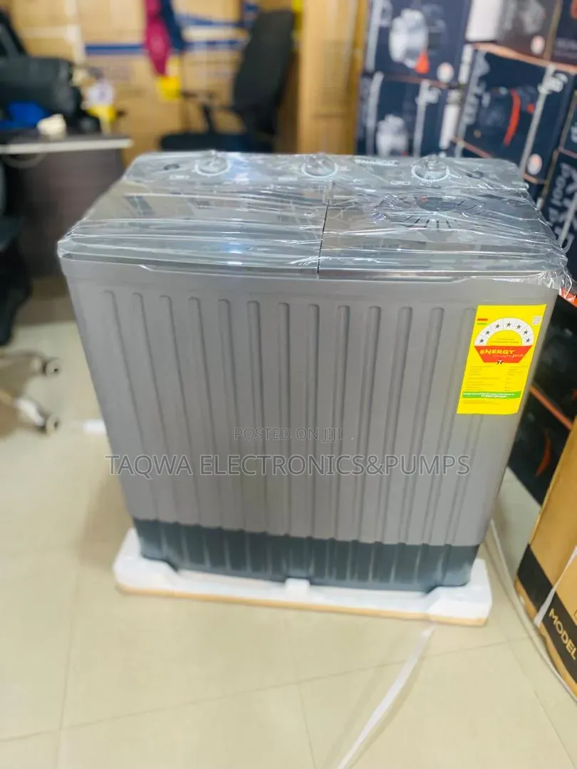 Dark Gray Nasco 11kg Semi-Automatic Washing