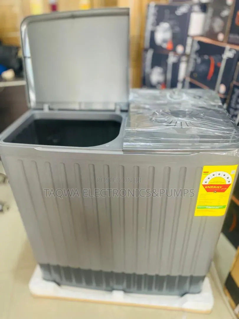 Dark Gray Nasco 11kg Semi-Automatic Washing